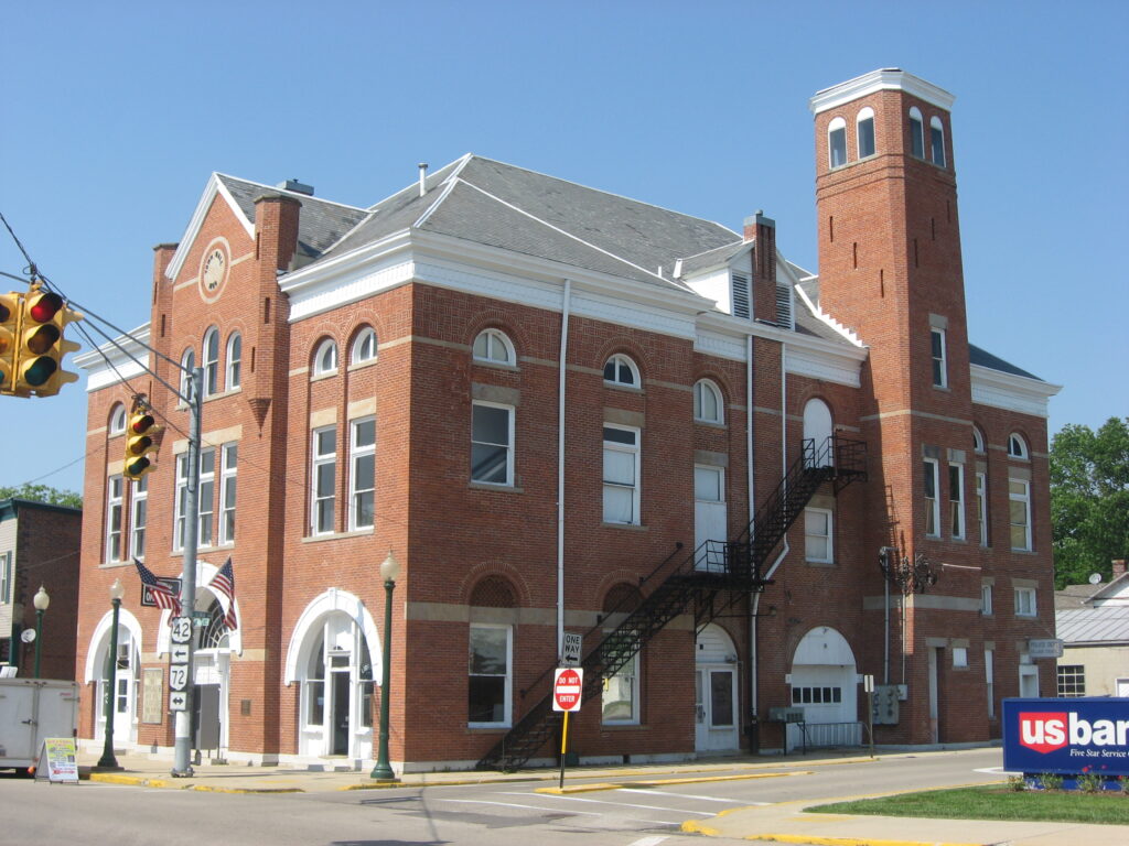 Historic town hall, Cedarville, Ohio