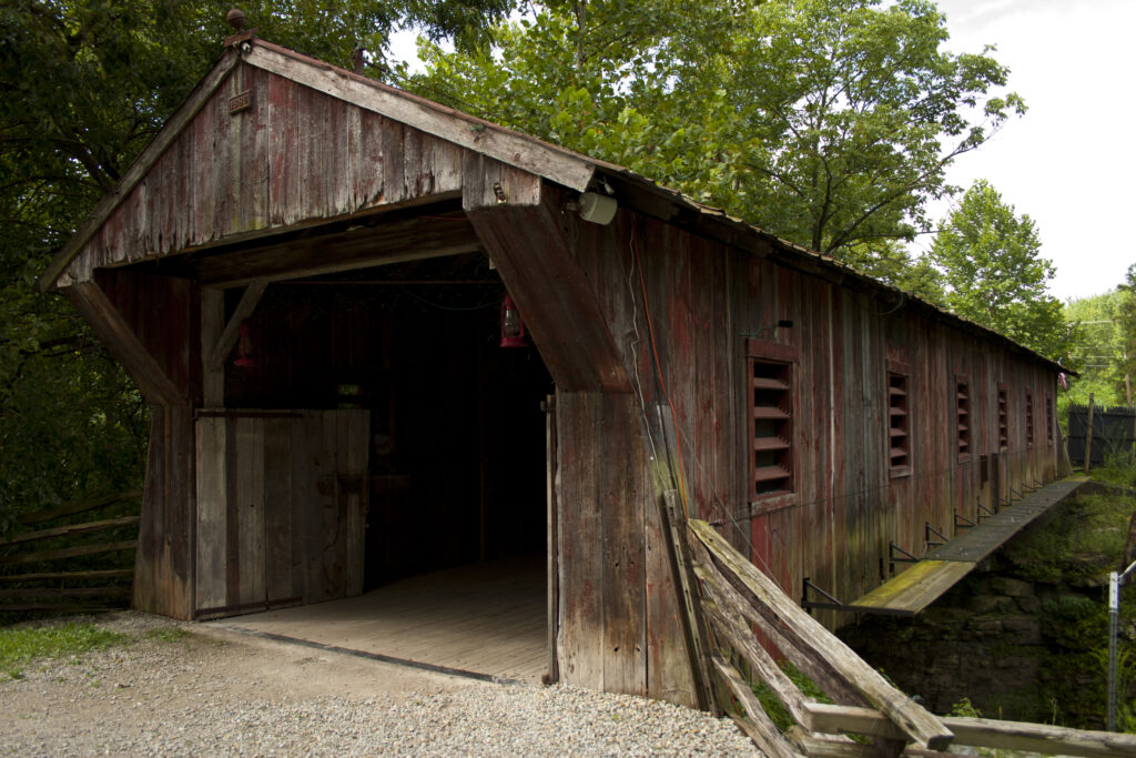 Clifton Mill covered bridge, Ohio