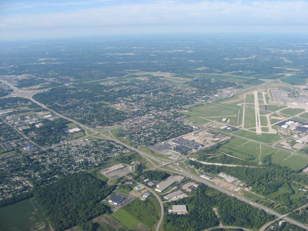 Vandalia, Ohio and Dayton International Airport